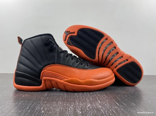 MaikeSneakers Orange Jordan Air 12 FD9101-081 Brilliant WMNS 0731